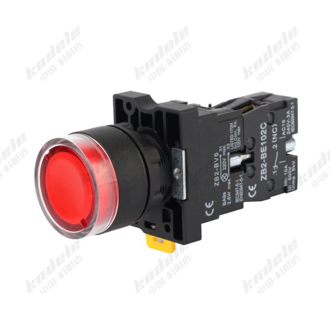 Push button light switch