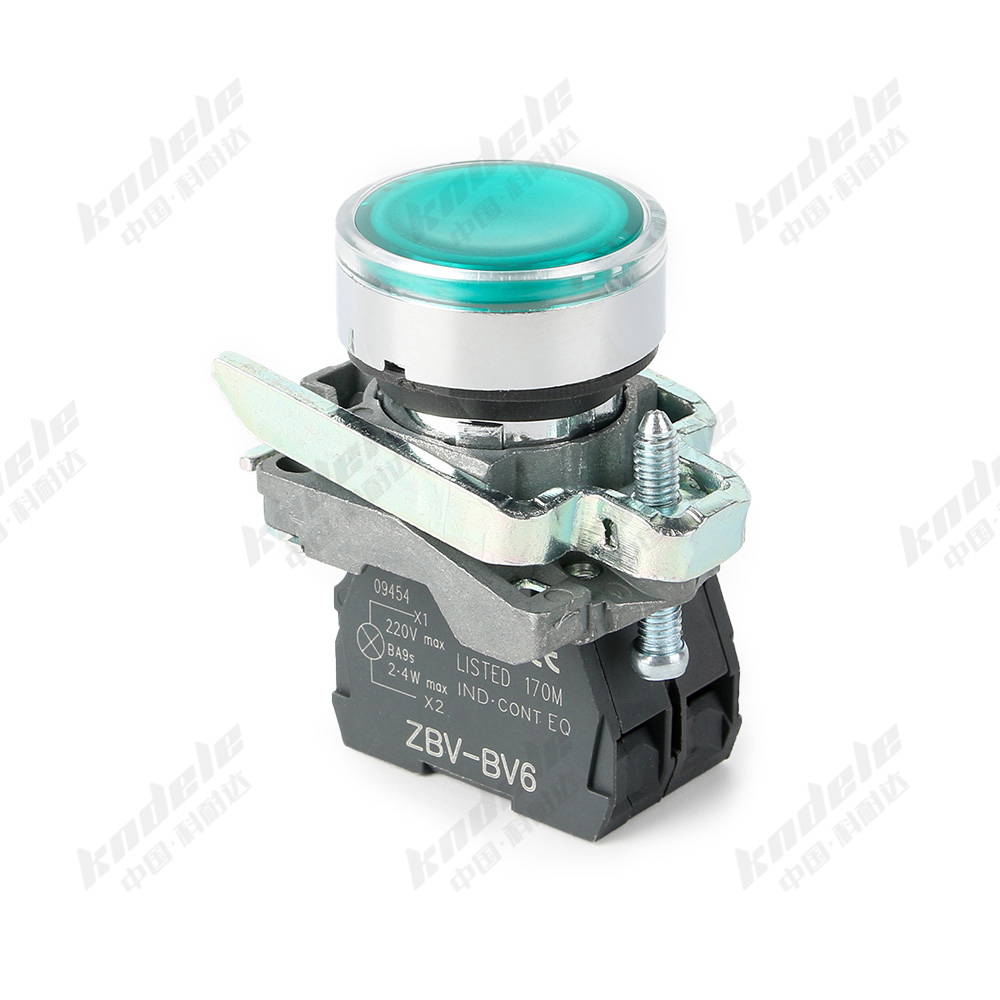 Green Led Momentary Push Button Switch Product