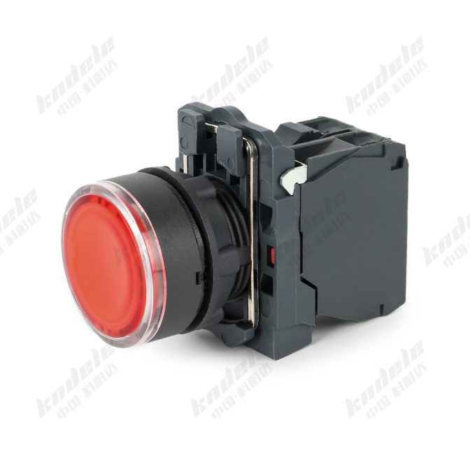 Push button with indicator lamp